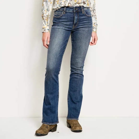 Kut from the Kloth Natalie High Rise Blue Jeans - Picture 1 of 8